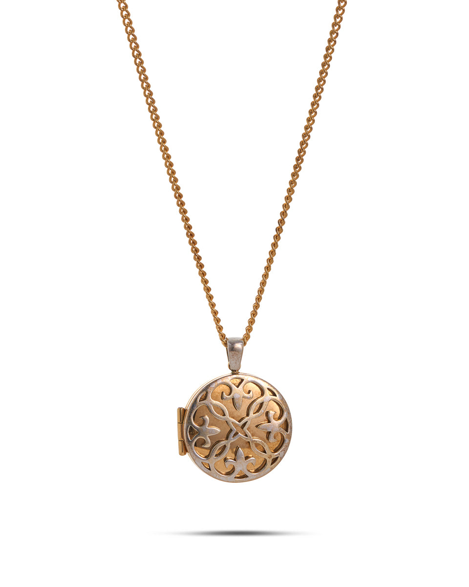 Two-Tone Gold Locket