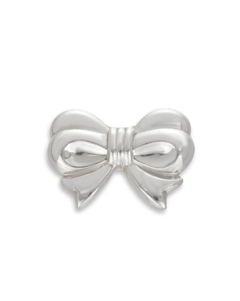 Vintage Sterling Silver Bow Brooch
