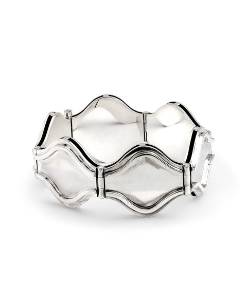 Graeme Lennox, Mid-Century Silver Bracelet, Melbourne