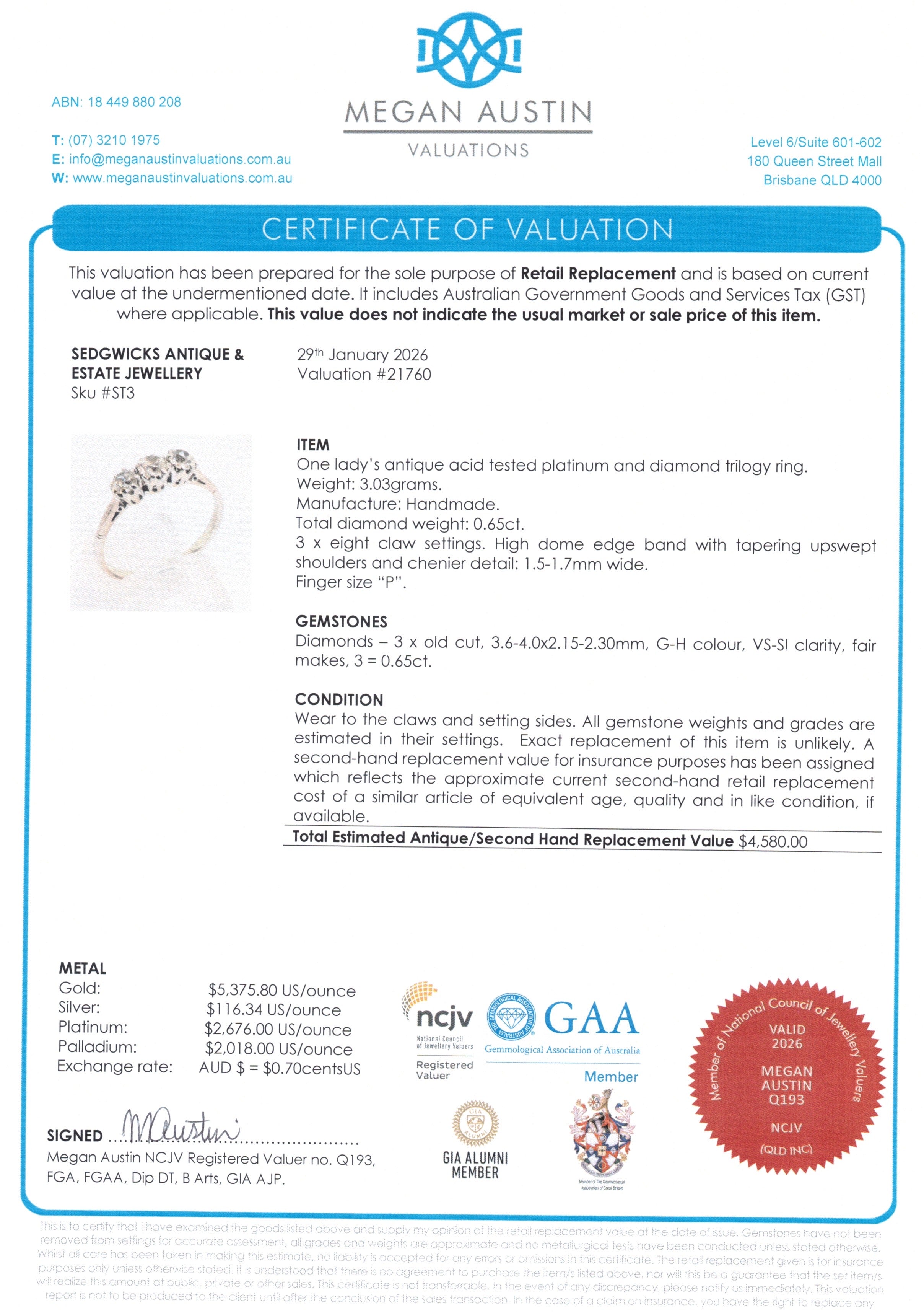 Art Deco Diamond Ring, 1930s