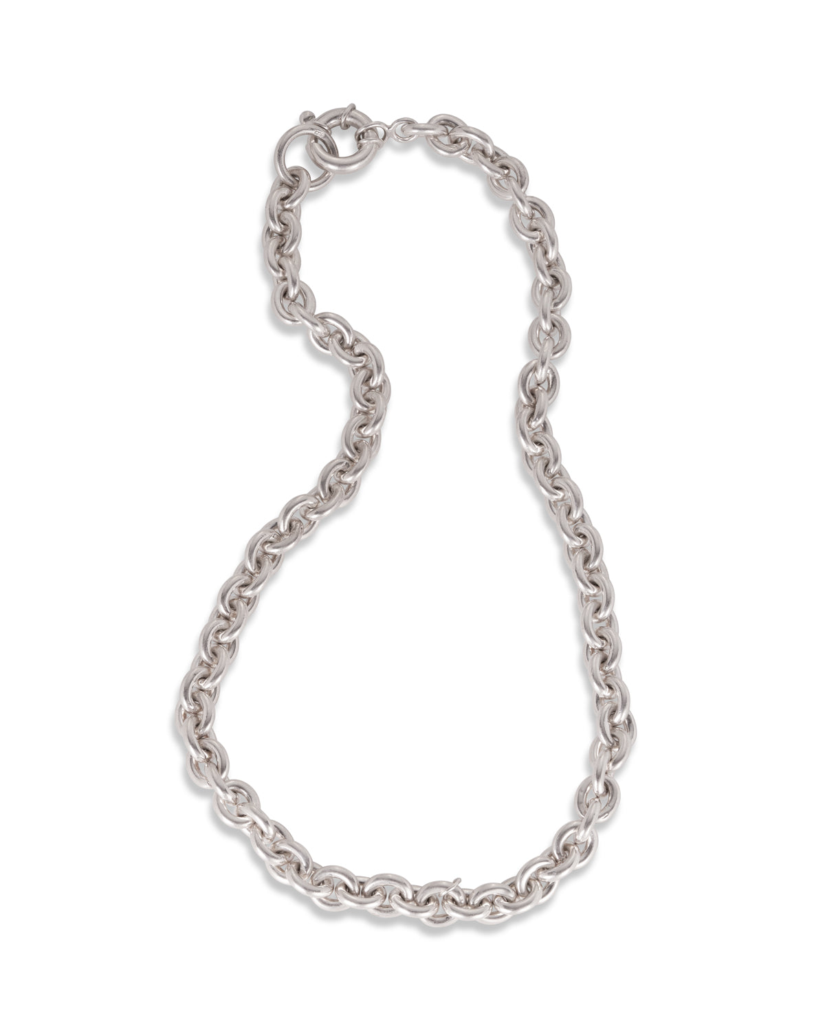 Sterling Silver Cable Necklace