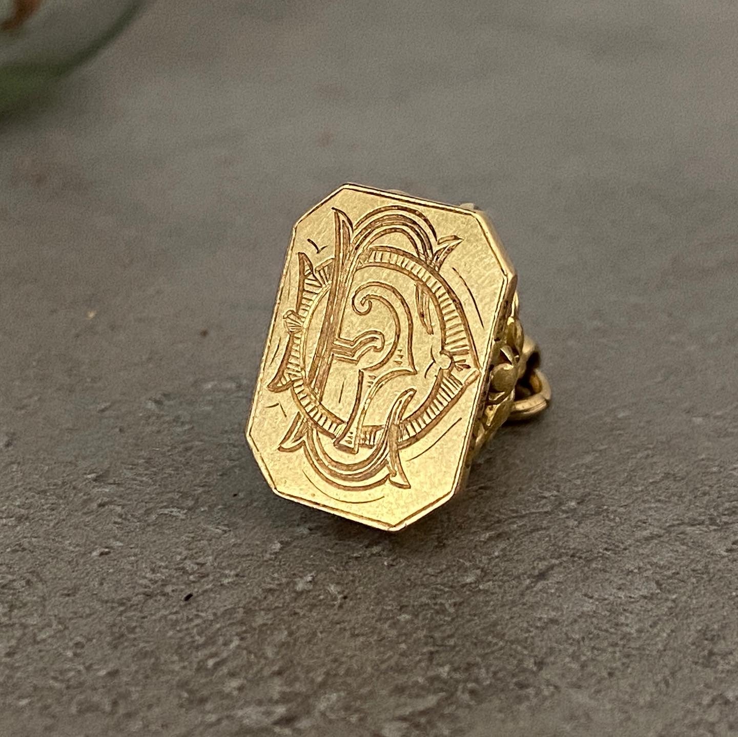 Antique Victorian Gold Seal