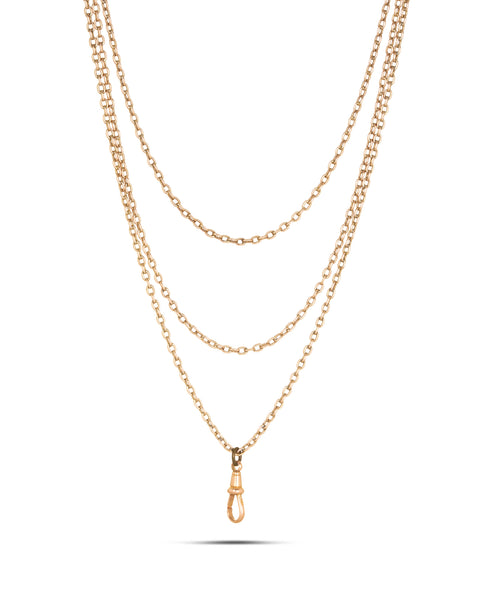 Antique Gold Guard Chain