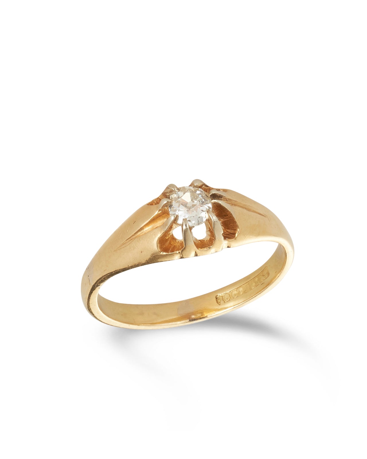 Vintage Diamond Gypsy Ring