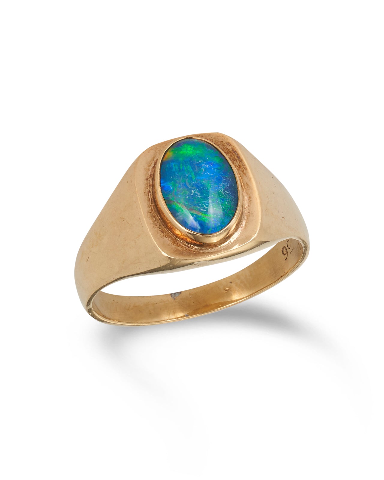 Vintage Opal Signet Ring
