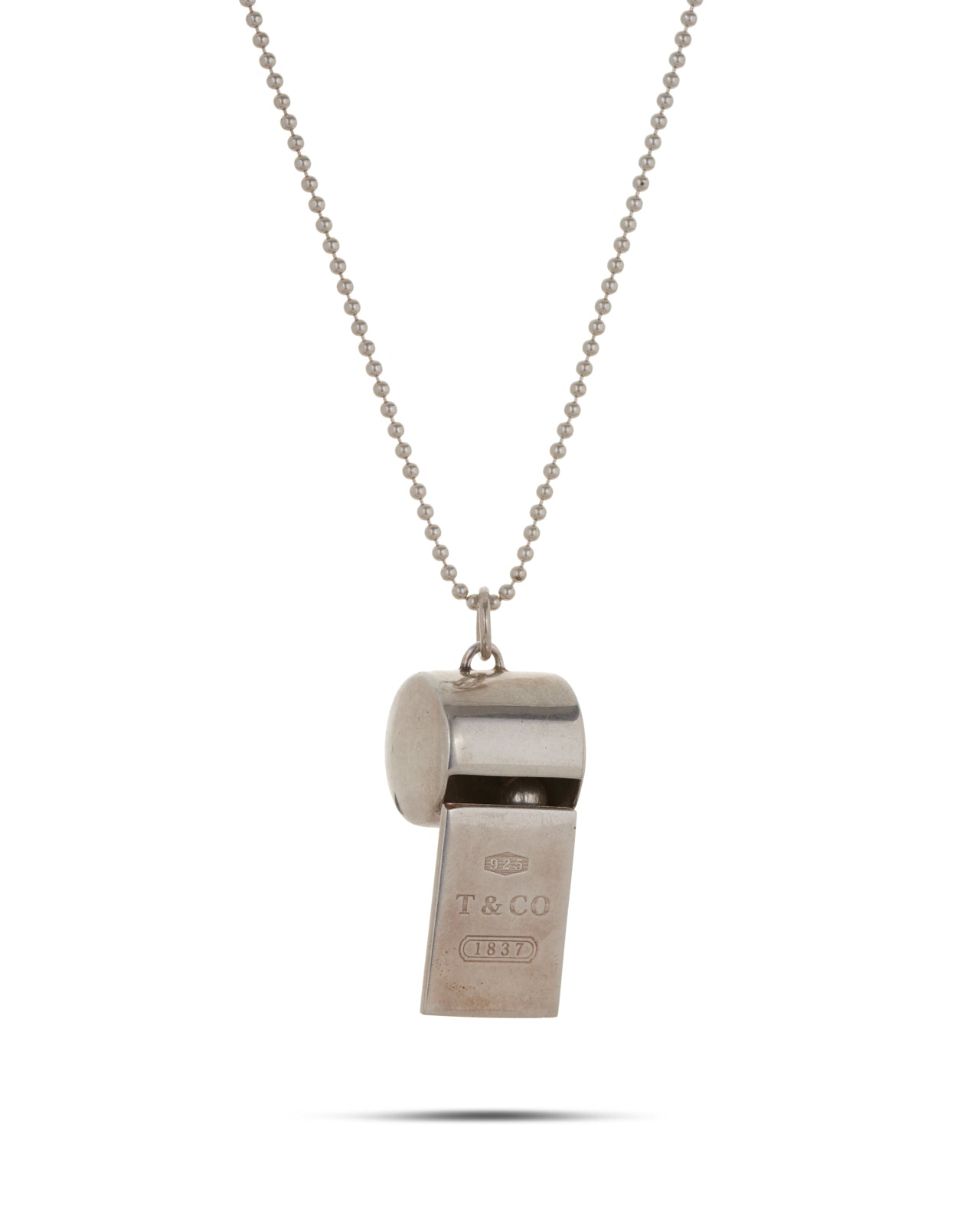 Tiffany 1837 Sterling Silver Whistle 