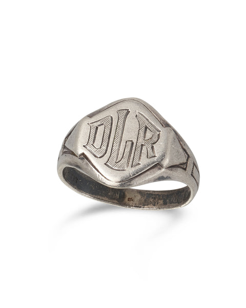 Antique Silver Signet Ring