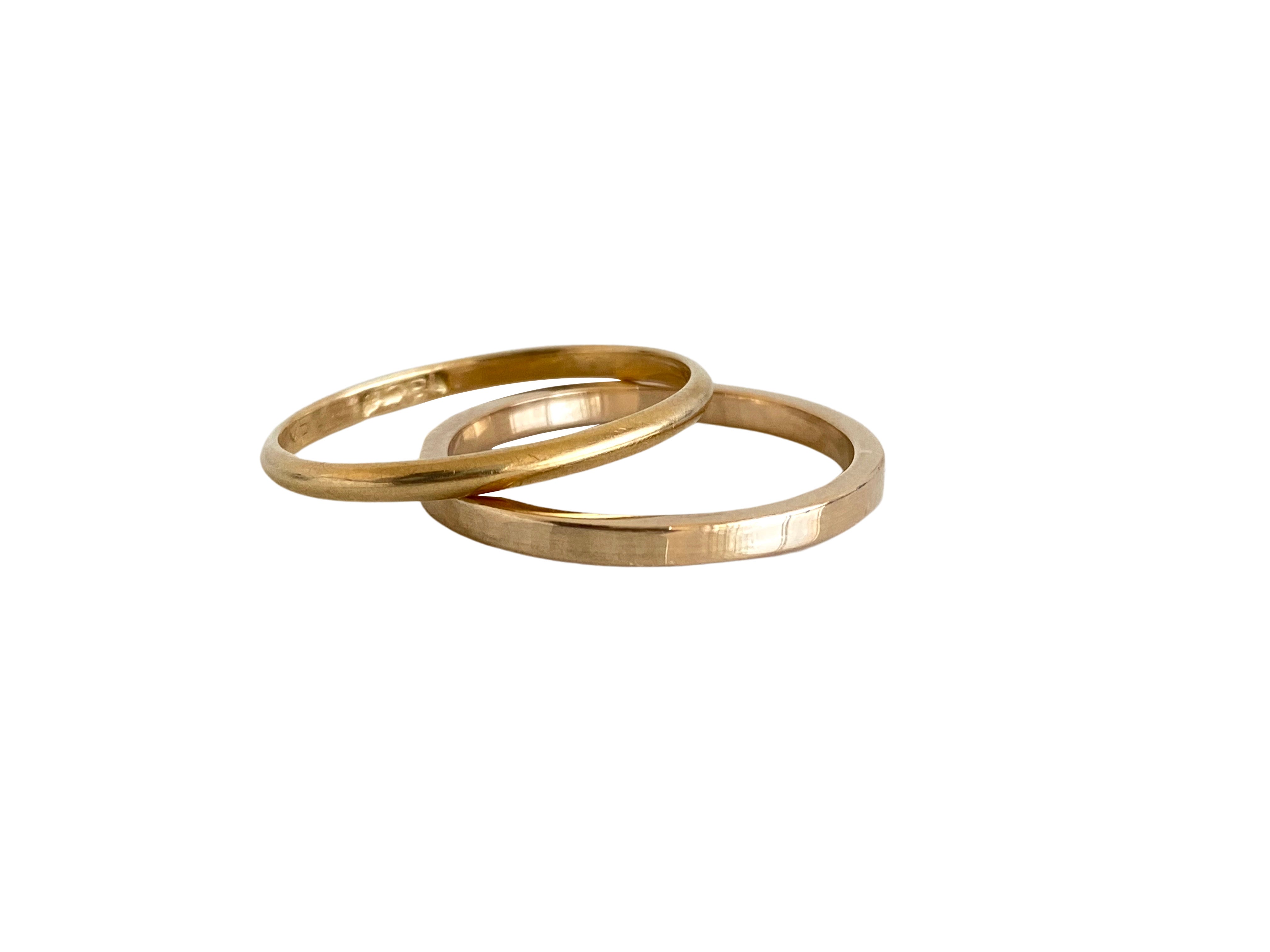 Vintage Gold Band Ring