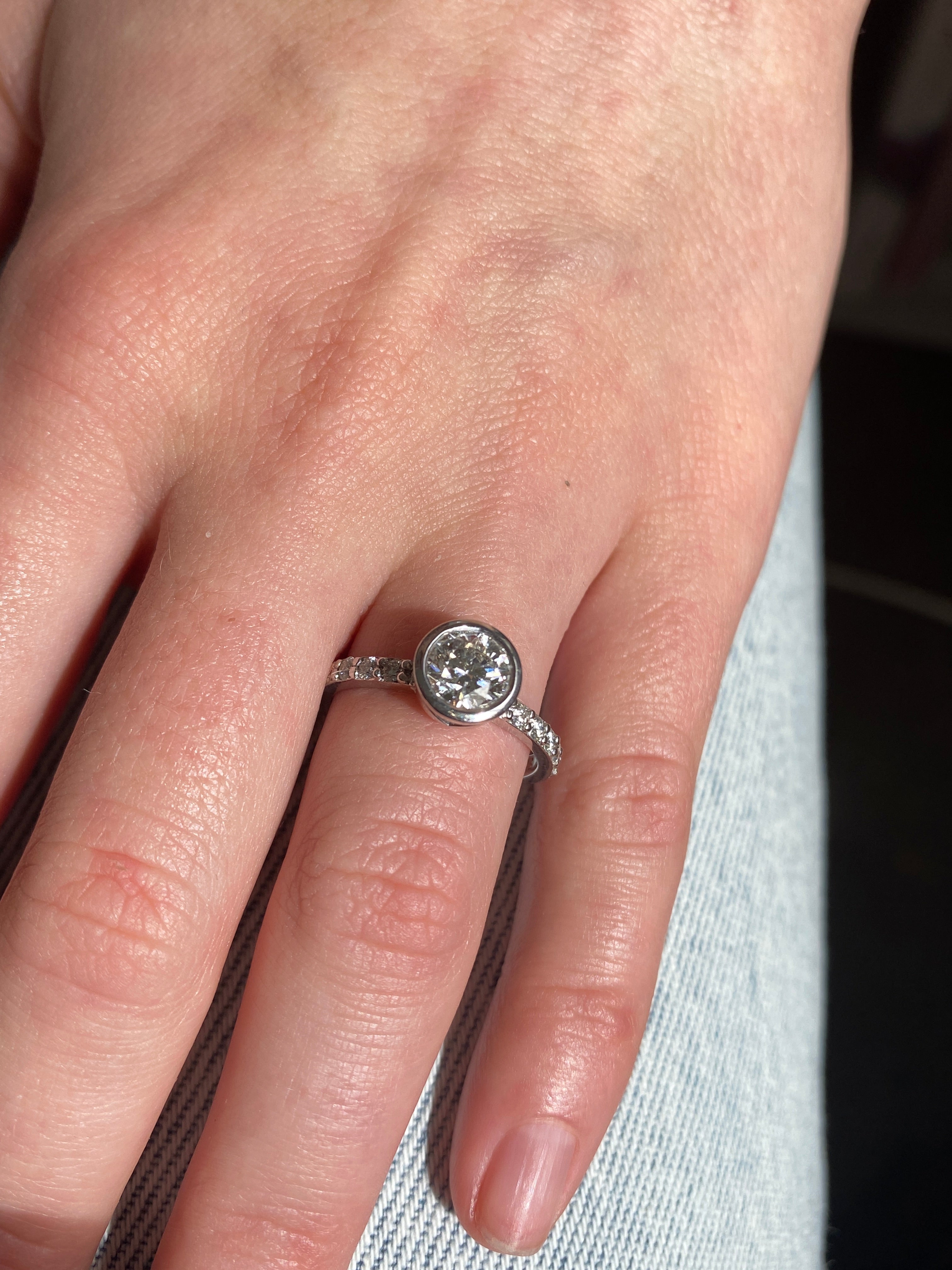 Stunning Solitaire Diamond Ring