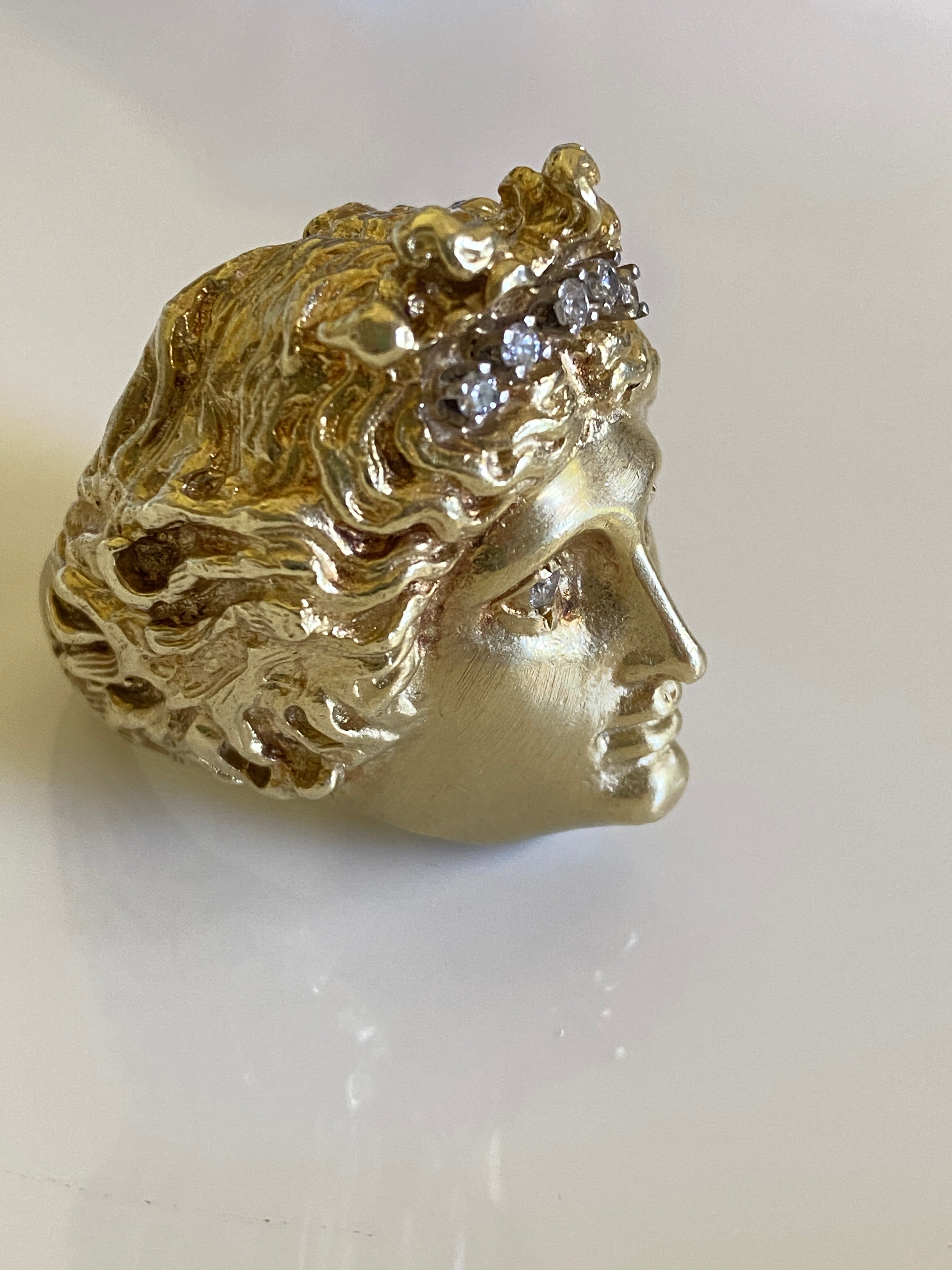Gold & Diamond Ring, Maurice Katz