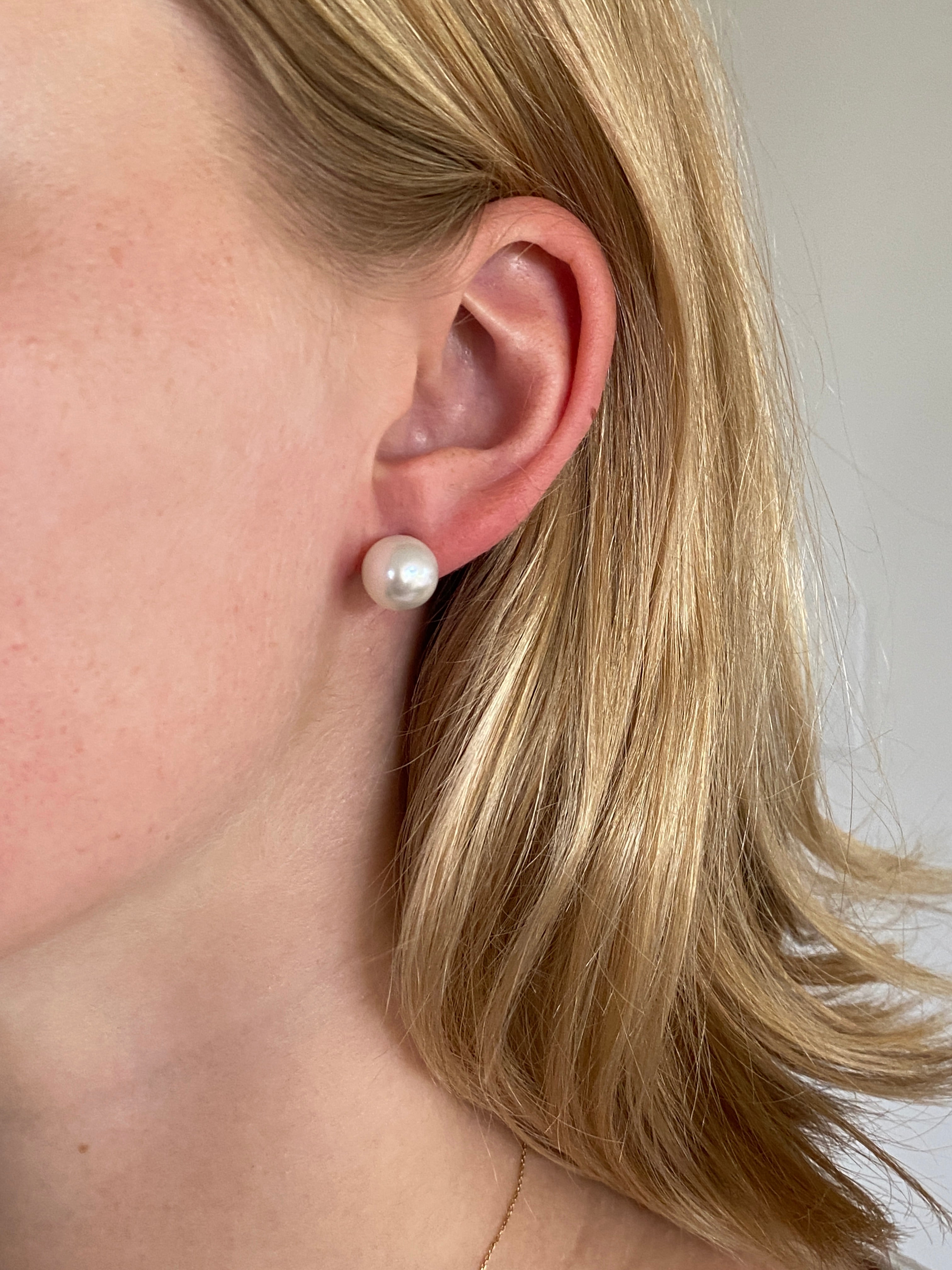 Australian South Sea Pearl Stud Earrings