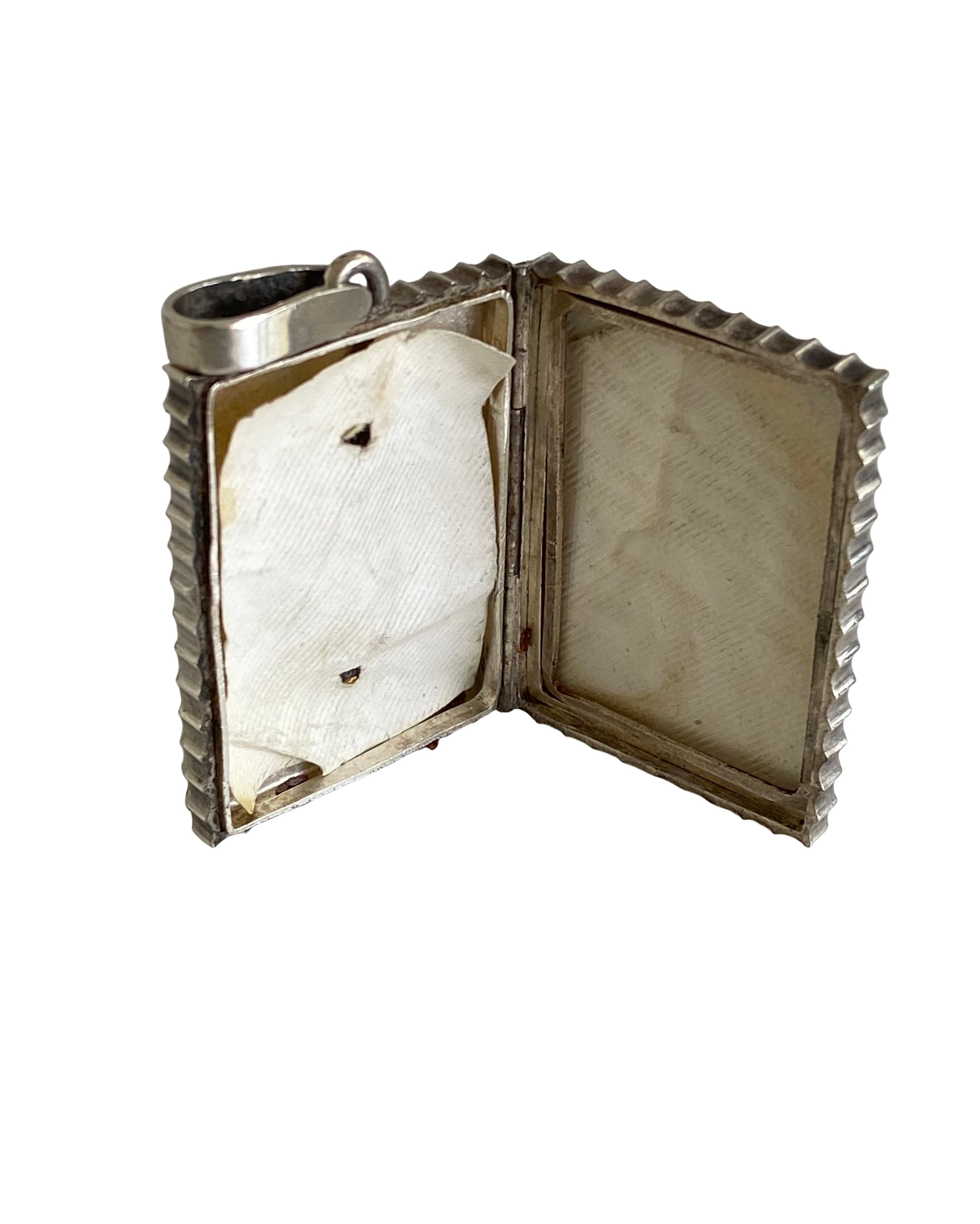 Antique Victorian Sterling Silver Locket, 1880’s