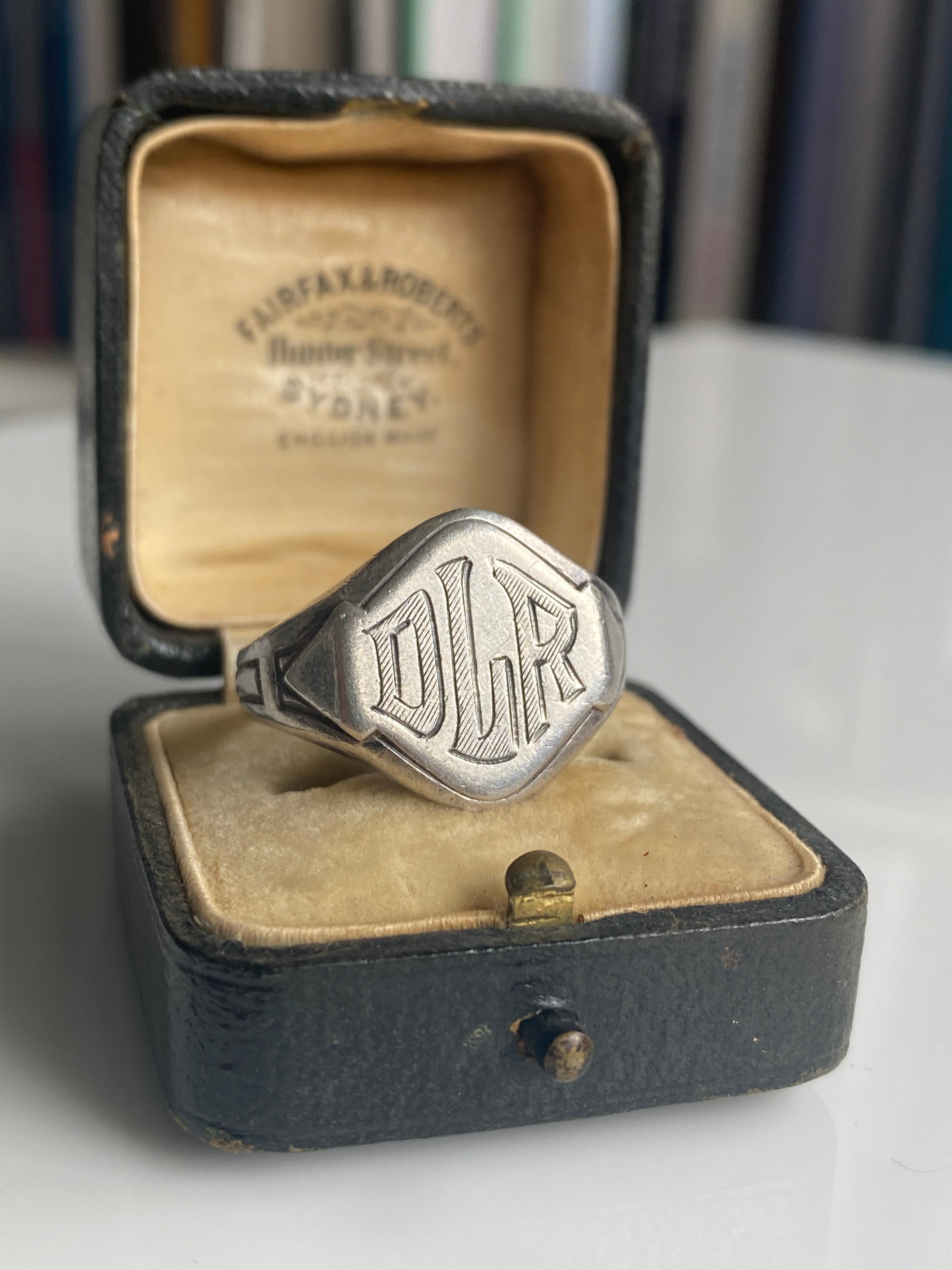Antique Silver Signet Ring