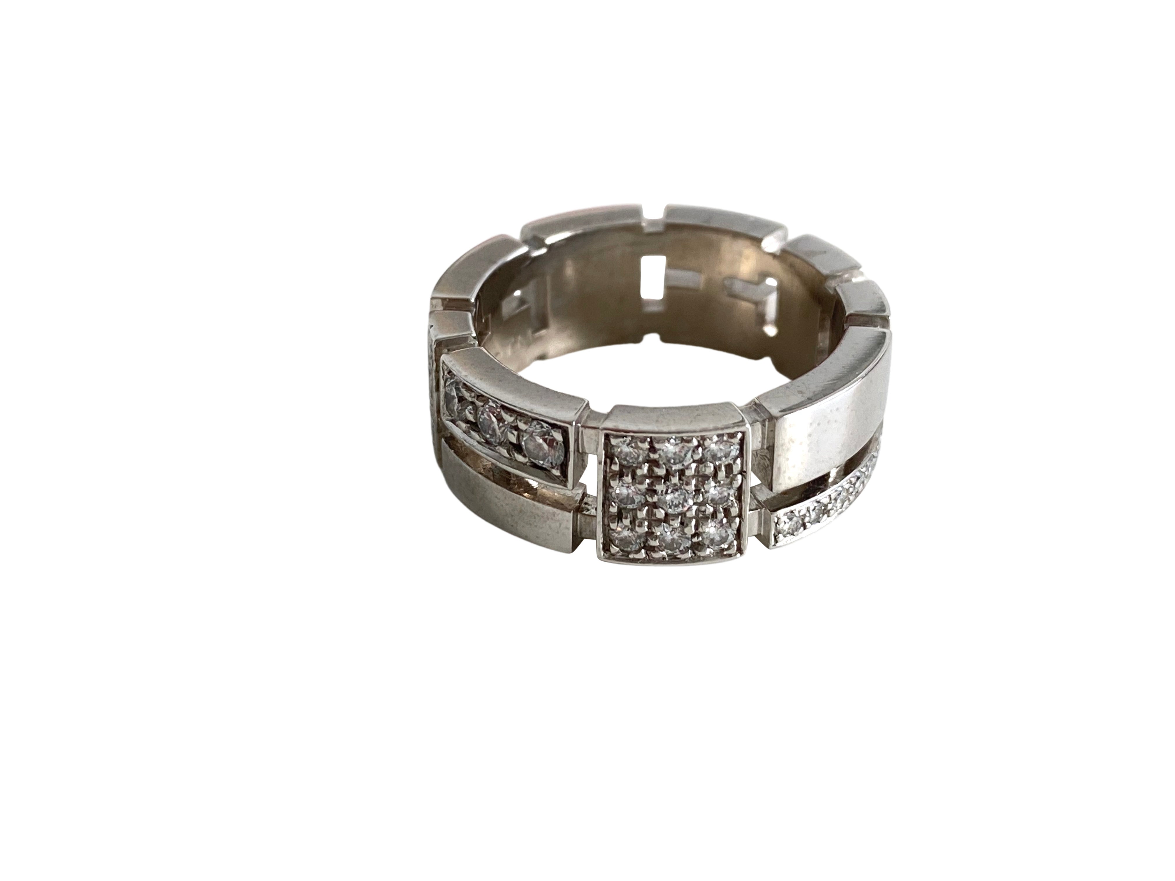 Diamond 'Cubism' Band Ring, Canturi