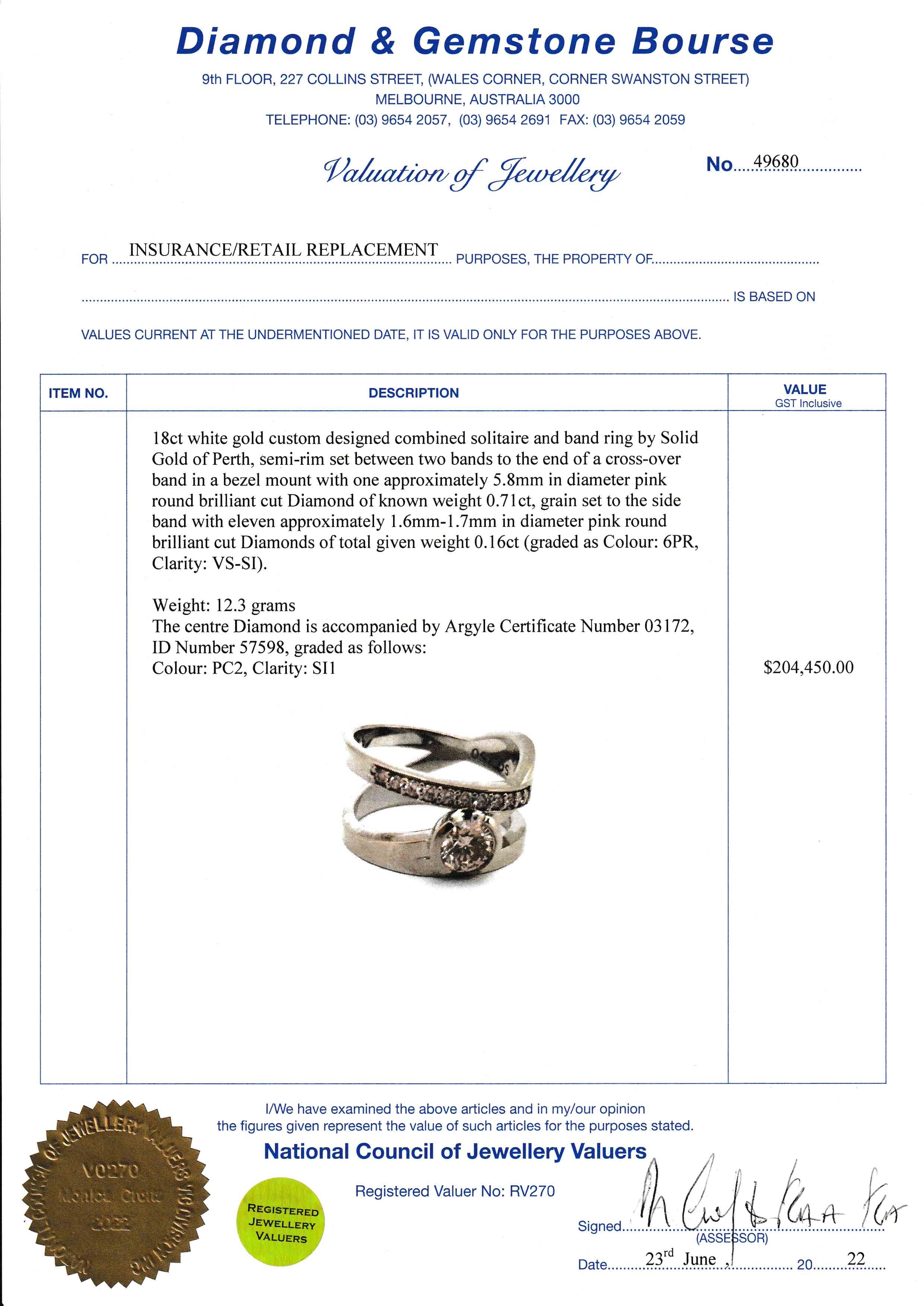 Impressive Argyle Pink Diamond Ring – Sedgwicks Jewellery