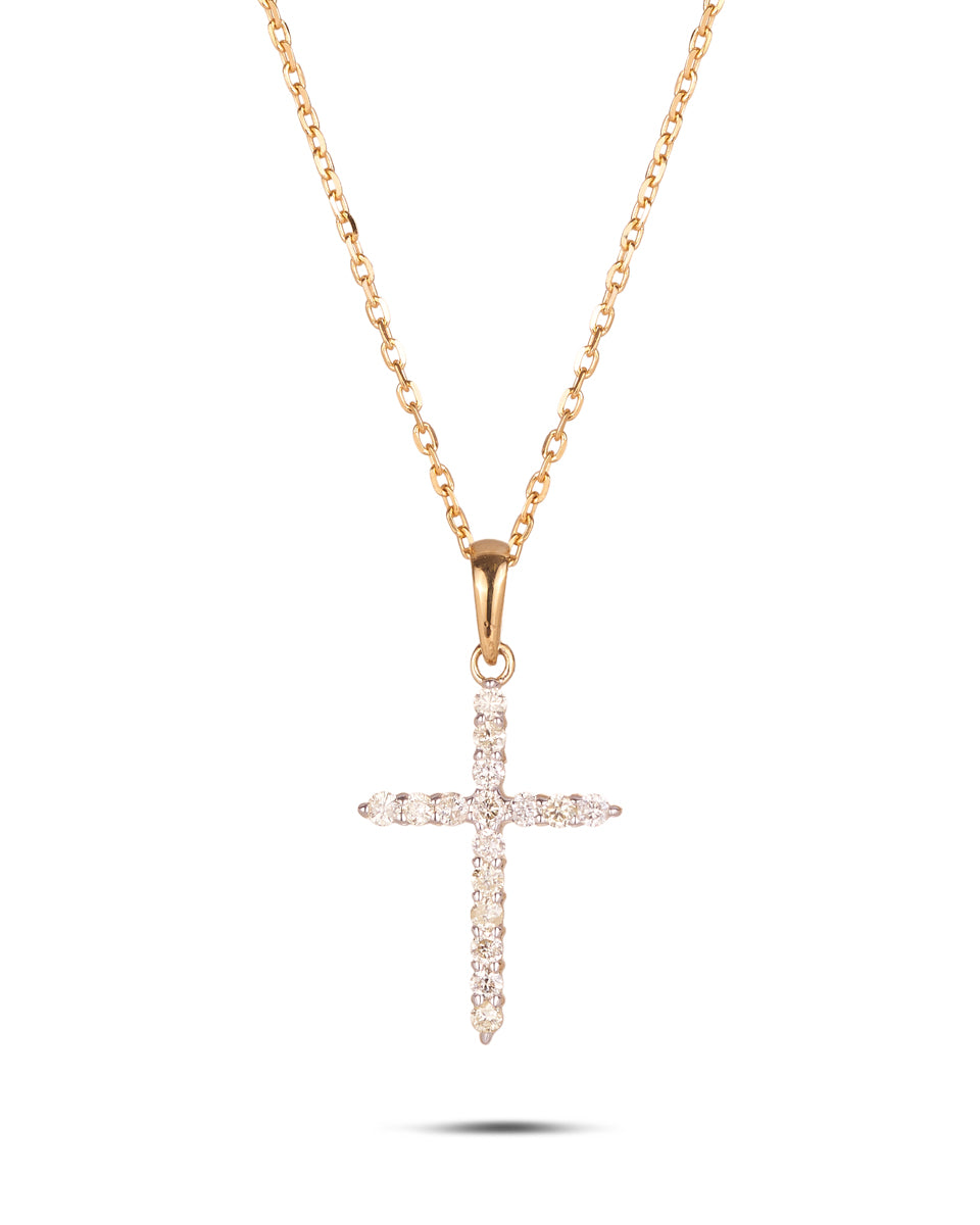 Diamond Cross on Chain