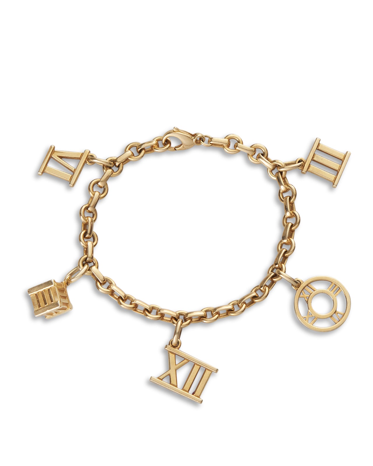 Vintage Gold Atlas Charm Bracelet, Tiffany & Co.