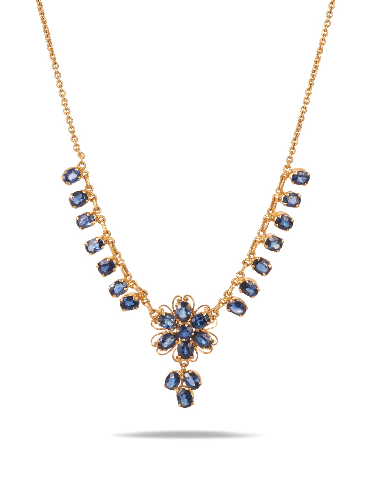 Vintage Sapphire Necklace