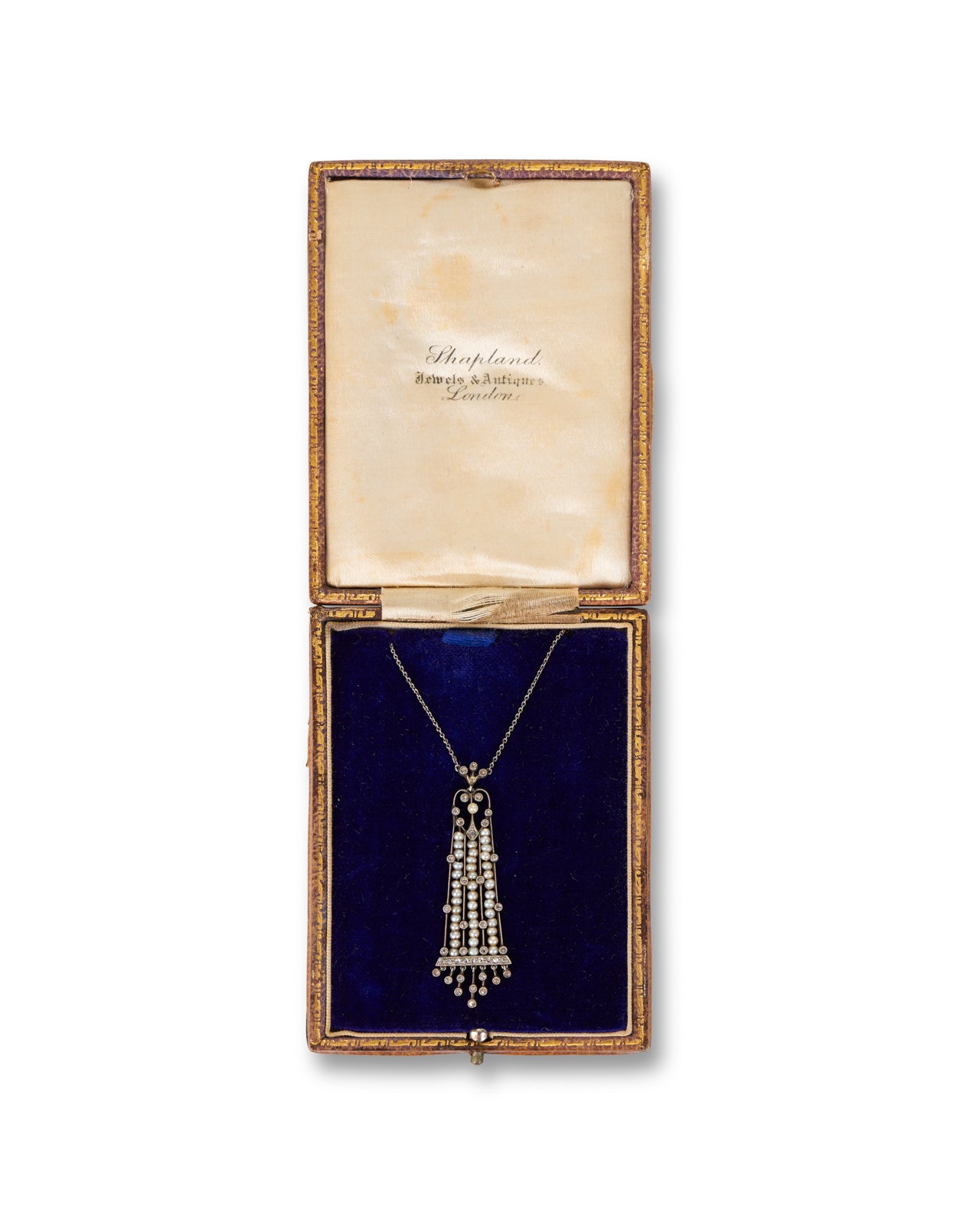 Belle Epoque Diamond & Pearl Necklace