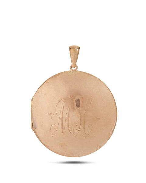 Antique Australian Gold Locket by Willis, Melbourne, circa 1900